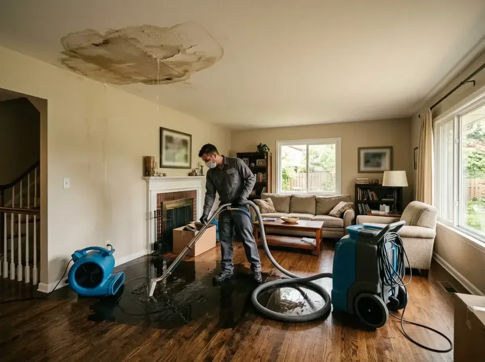 attic-pipe-burst-ceiling-drip-008 — frequently asked questions, Water Damage Restoration & Carpet Care in Amberley, OH